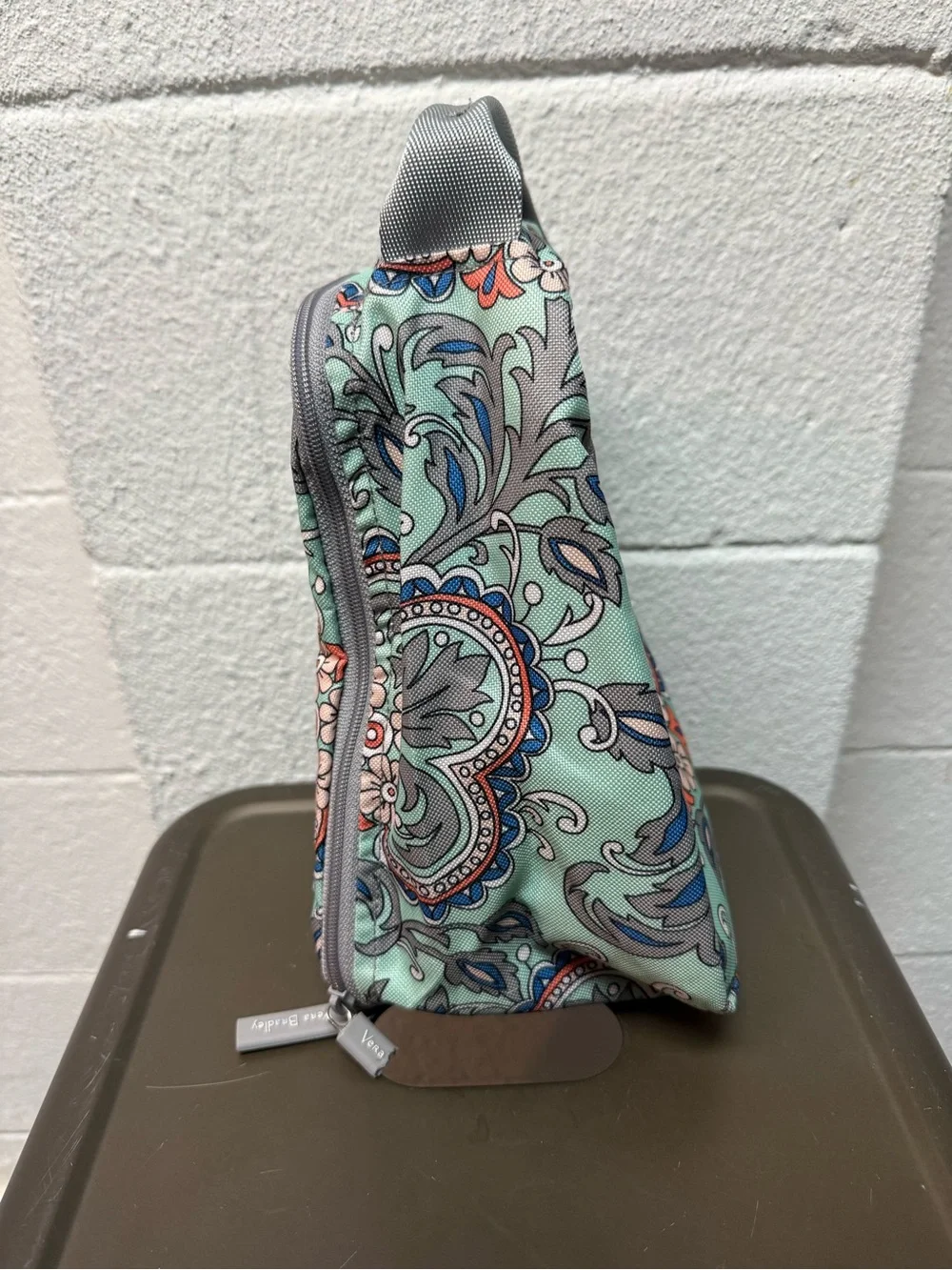 Vera Bradley Mint Paisley Insulated Tote